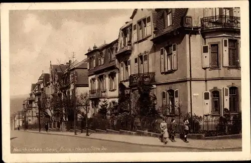 Ak Neunkirchen im Saarland, Prinz Heinrich Straße