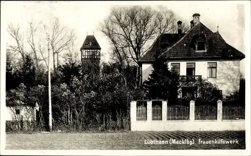 Ak Lübtheen in Mecklenburg, Frauenhilfswerk