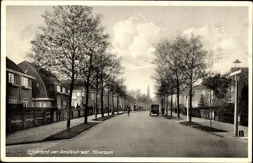 Ak Hilversum Nordholland Niederlande, Gijsbrecht van Amstelstraat