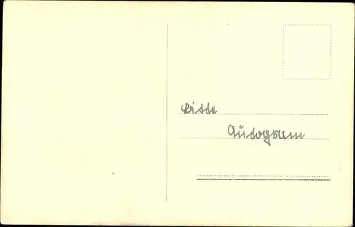 Ak Schauspielerin Ida Wüst, Portrait, Hut mit Schleier, Autogramm