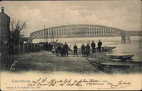 Ak Culemborg Gelderland, Brücke