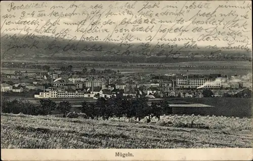 Ak Mügeln Heidenau in Sachsen, Panorama