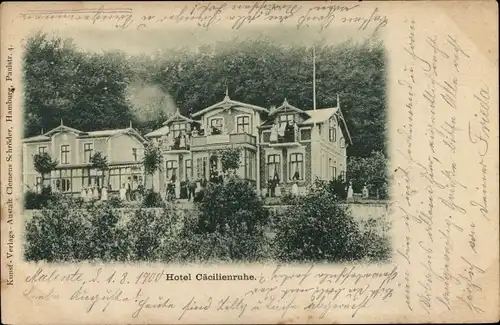 Ak Gremsmühlen Malente in Ostholstein, Hotel Cäcilienruhe