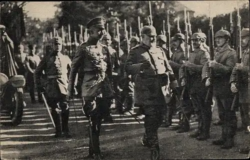 Ak Kronprinz Wilhelm von Preußen im Feld, I WK