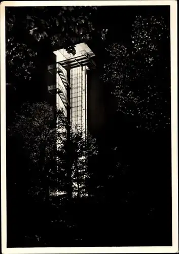 Ak Hamburg, Internationale Gartenbauausstellung 1953, Philips-Turm