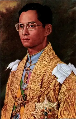 Ak Seine Majestät König Bhumibol Adulyadej von Thailand