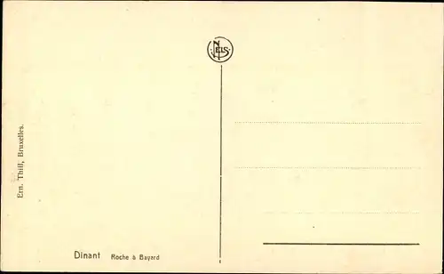 Ak Dinant Wallonien Namur, Roche a Bayard