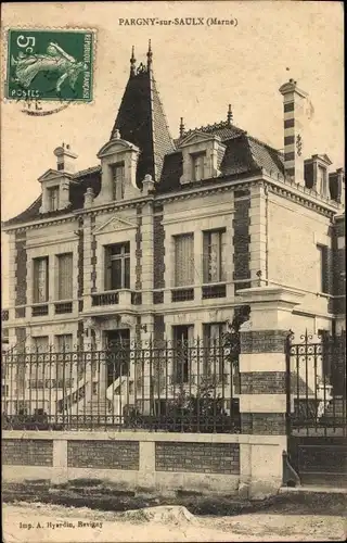 Ak Pargny-sur-Saulx Marne, Chateau Simonet