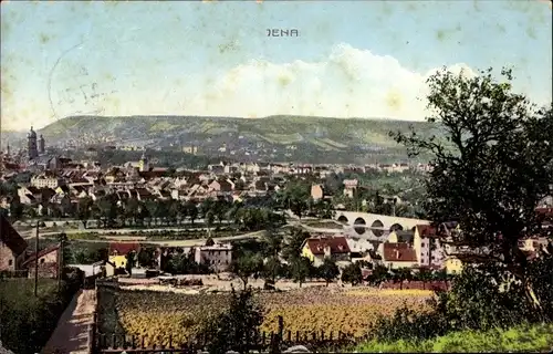 Ak Jena in Thüringen, Gesamtansicht