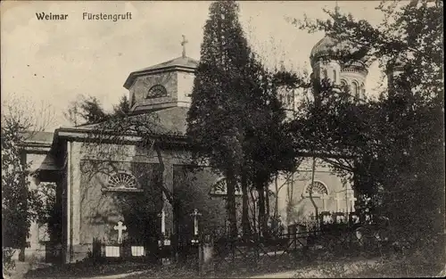 Ak Weimar in Thüringen, Fürstengruft