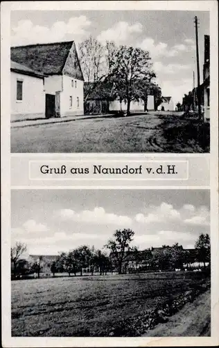 Ak Naundorf vor der Haide in Anhalt, Ortsansichten