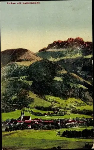 Ak Aschau im Chiemgau Oberbayern, Kampenwand