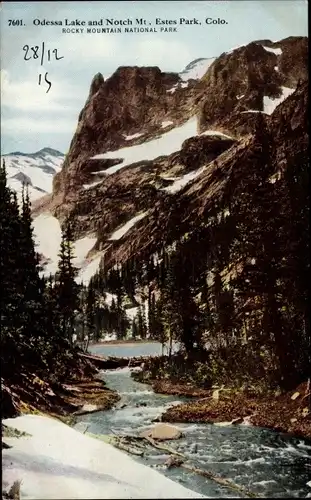 Ak Colorado USA, Odessa Lake und Notsch Mountain Estes Park