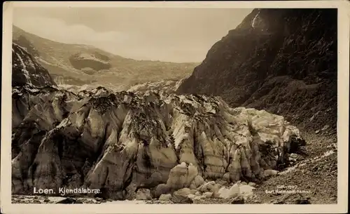 Ak Loen Stryn Norwegen, Kjenndalsbreen, Gletscher