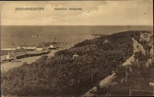 Ak Ostseebad Brunshaupten Kühlungsborn, Östlicher Bülowweg, Strand