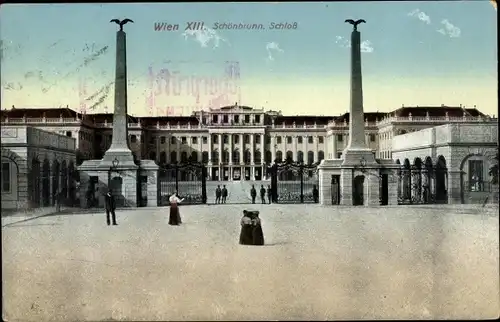 Ak Wien 13 Hietzing Österreich, Schönbrunn, Schloss
