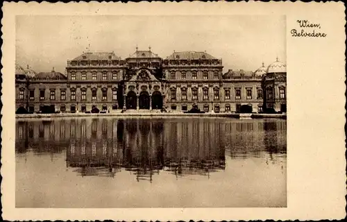 Ak Wien 3 Landstraße, Schloss Belvedere