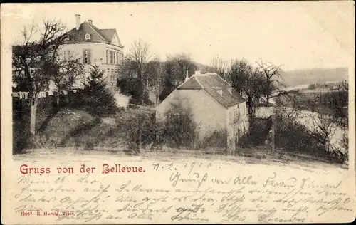 Ak Trier an der Mosel, Bellevue