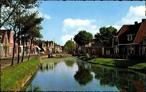 Ak Workum Friesland Niederlande, Sud