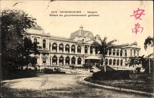 Ak Saigon Cochinchina Vietnam, Generalgouvernementpalast