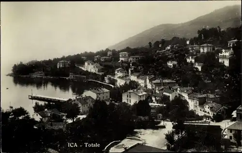 Ak Ičići Ika Kroatien, Gesamtansicht