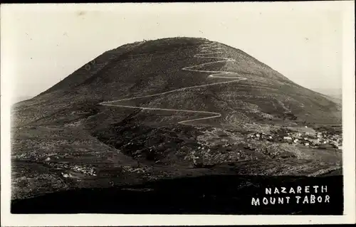 Ak Nazareth Nazareth Israel, Berg Tabor