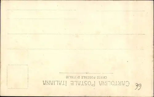 Ak Genova Genua Liguria, Via Roma, Straßenbahn