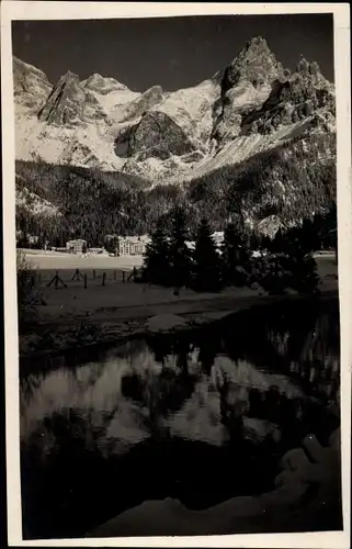 Ak Sankt Martin am Sismunthbach San Martino di Castrozza, Teilansicht