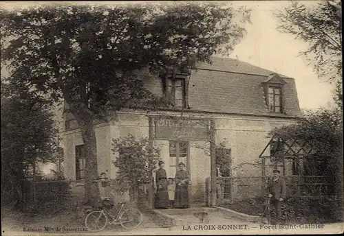Ak Toques Calvados, La Croix Sonnet, Forêt Saint-Gathier