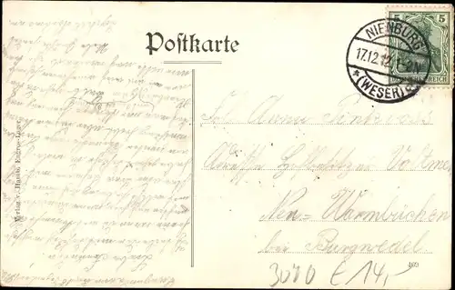 Ak Nienburg an der Weser, Kirche