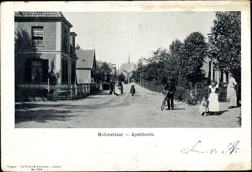 Ak Apeldoorn Gelderland, Molenstraat