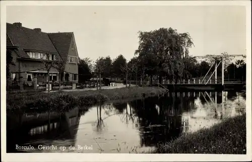 Ak Borculo Gelderland, Op de Berkel