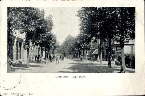 Ak Apeldoorn Gelderland, Dorpstraat