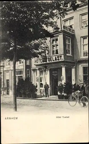 Ak Arnhem Gelderland Niederlande, Hotel Toelast