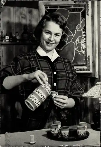 Ak Schauspielerin und Sängerin Conny Froboess, Portrait