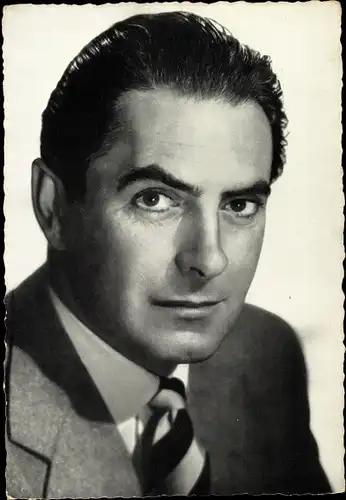 Ak Schauspieler Tyrone Power, Portrait