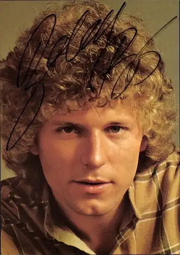 Ak Sänger Bernhard Brink, Portrait, Autogramm