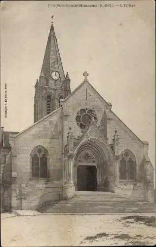 Ak Conflans Sainte Honorine Yvelines, Kirche