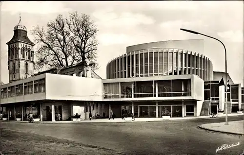 Ak Münster in Westfalen, Neues Theater, Außenansicht