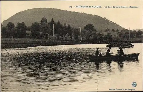 Ak Bruyères Vogesen, Lake Pointhaie und Buemont