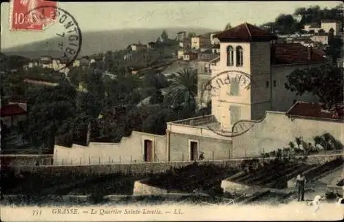 Ak Grasse Alpes Maritimes, Bezirk Sainte-Lorette