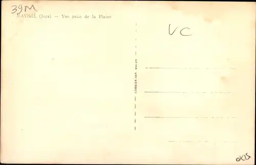 Ak Maynal Jura, Vue prise de la Plaine