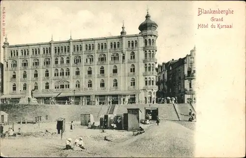 Ak Blankenberghe Blankenberge Westflandern, Grand Hôtel du Kursaal