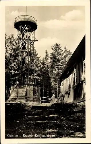 Ak Geising Altenberg im Erzgebirge, Kohlhaukuppe