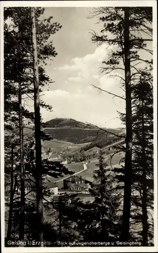 Ak Geising Altenberg im Erzgebirge, Geisingberg, Jugendherberge