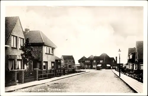 Ak Kruiningen Zeeland, Burgem. Elenbaasstraat