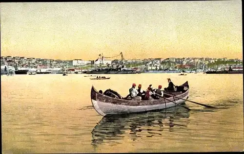 Ak Konstantinopel Istanbul Türkei, Am Goldenen Horn
