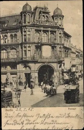 Ak Berlin Mitte, Friedrichstraße, Panopticum, Passage