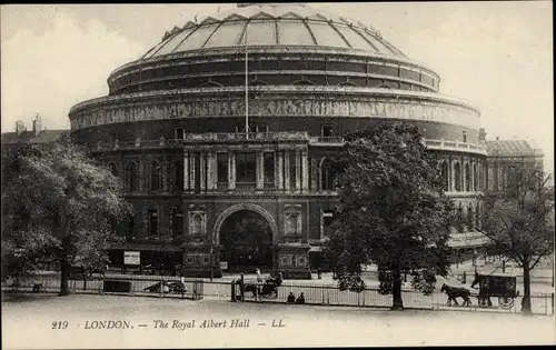 Ak London England, general view of the Royal Albert Hall