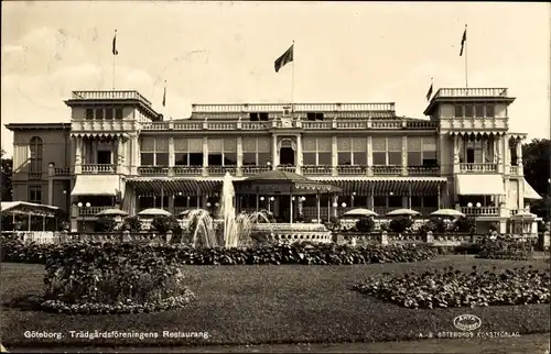 Ak Göteborg Schweden, Trädgardsföreningens Restaurang